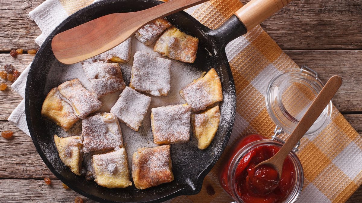 Recept na krupicový trhanec s ovocem