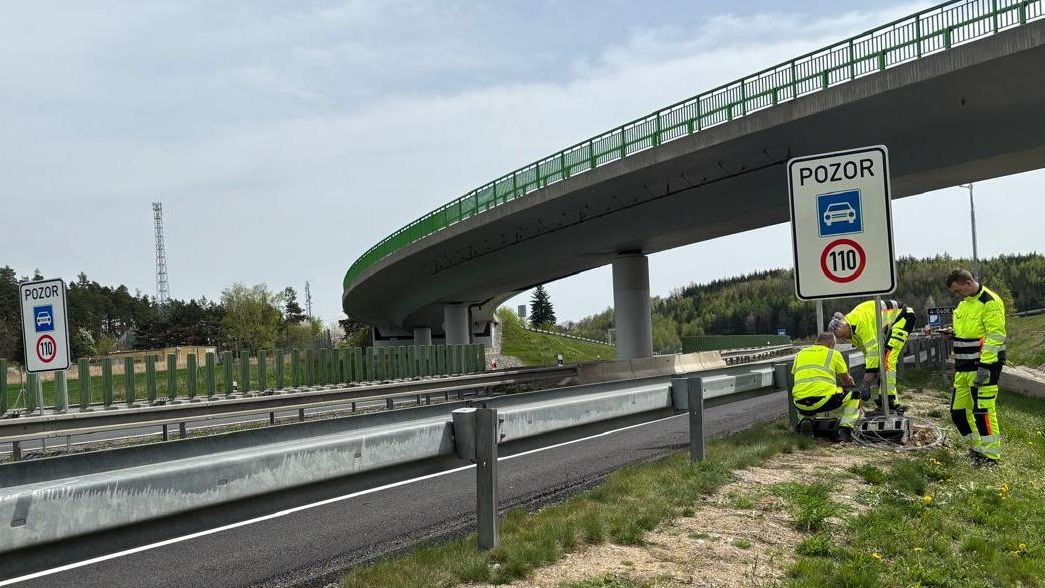 Ministerstvo zrušilo past na řidiče na konci D4. Novou značku nikdo nepřehlédne