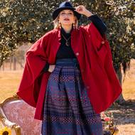 Venkovská sukně s elastickým pasem, Von Landen, Ulla Popken, 3199 Kč