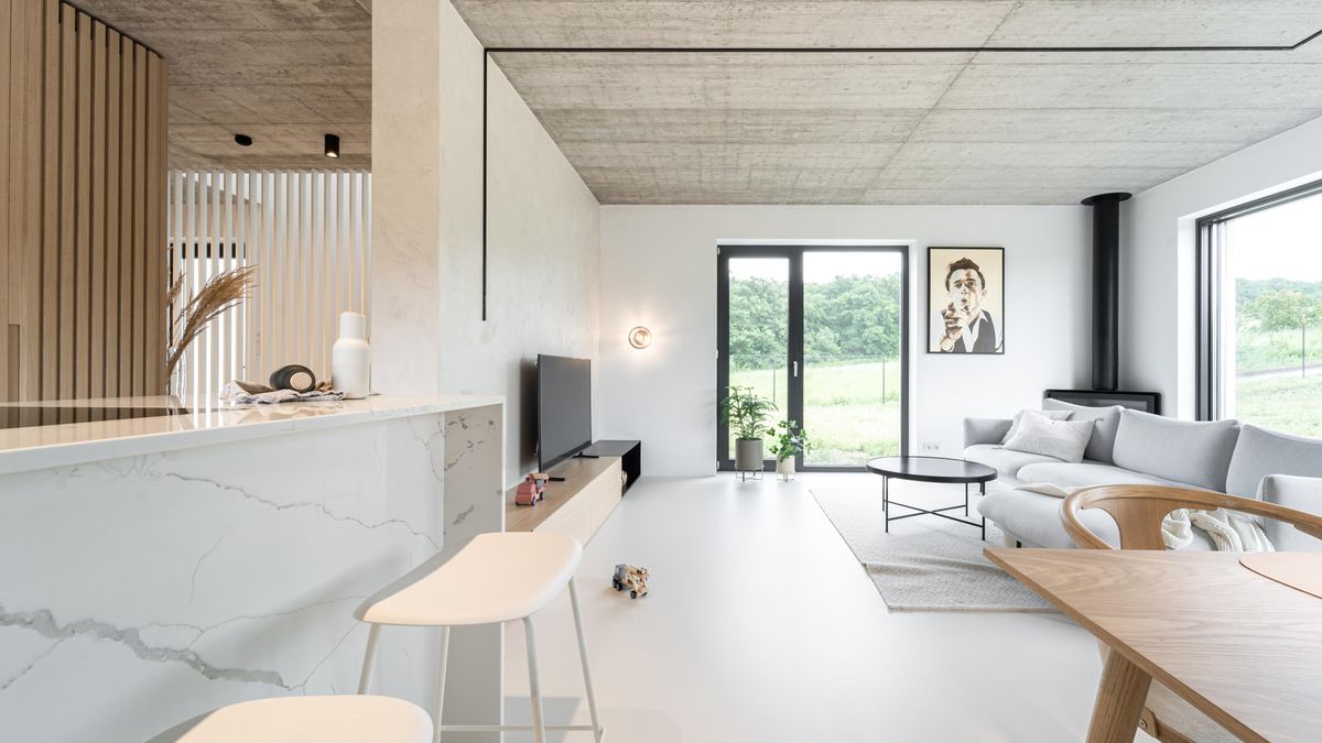 Architektky vtiskly novostavbě lehký a přírodní styl v duchu japandi