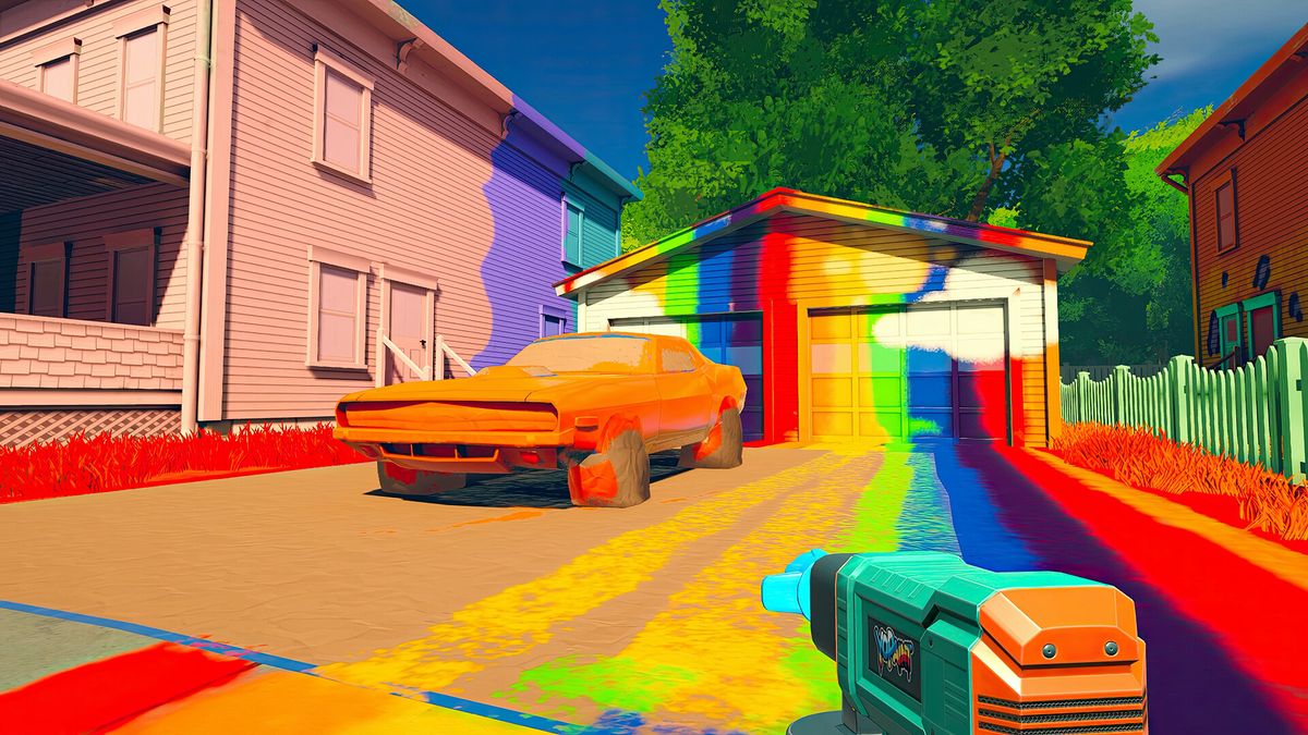 Fantazii se meze nekladou. Spray Paint Simulator nabídne zábavu a relaxaci plnou barev