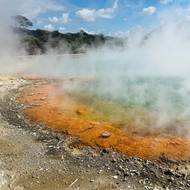 O zajímavé přírodní úkazy není na Zélandu nouze.