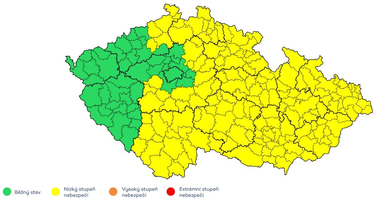 Ještě to nekončí. V noci může být až -5 stupňů, varují meteorologové