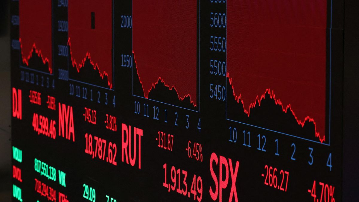 Divoká jízda pokračuje. Z amerického akciového trhu se vypařilo téměř 57 bilionů