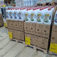 Prací prostředky mají balení přes pět litrů