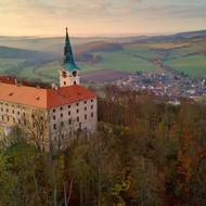Zámek Zelená Hora, dominanta Nepomucka