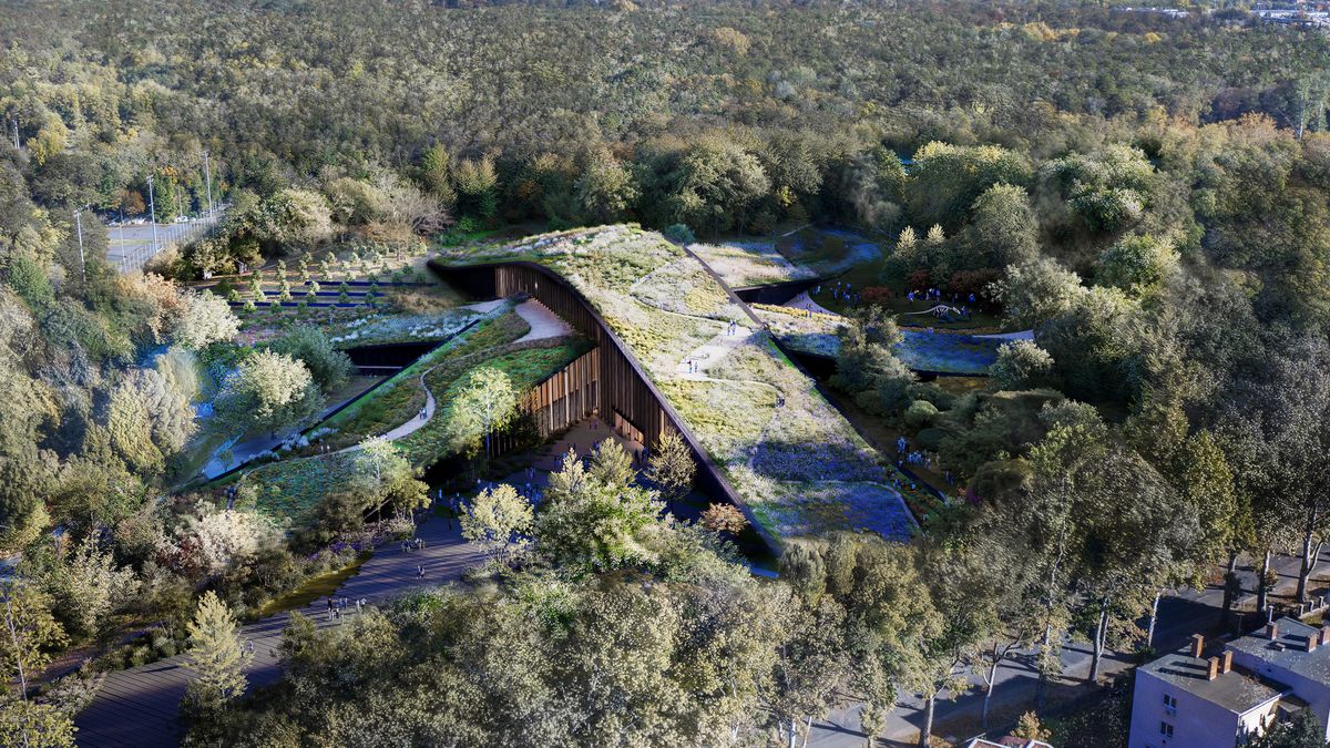 Přírodovědné muzeum nedaleko Debrecínu bude potřeba při pohledu z výšky trochu hledat