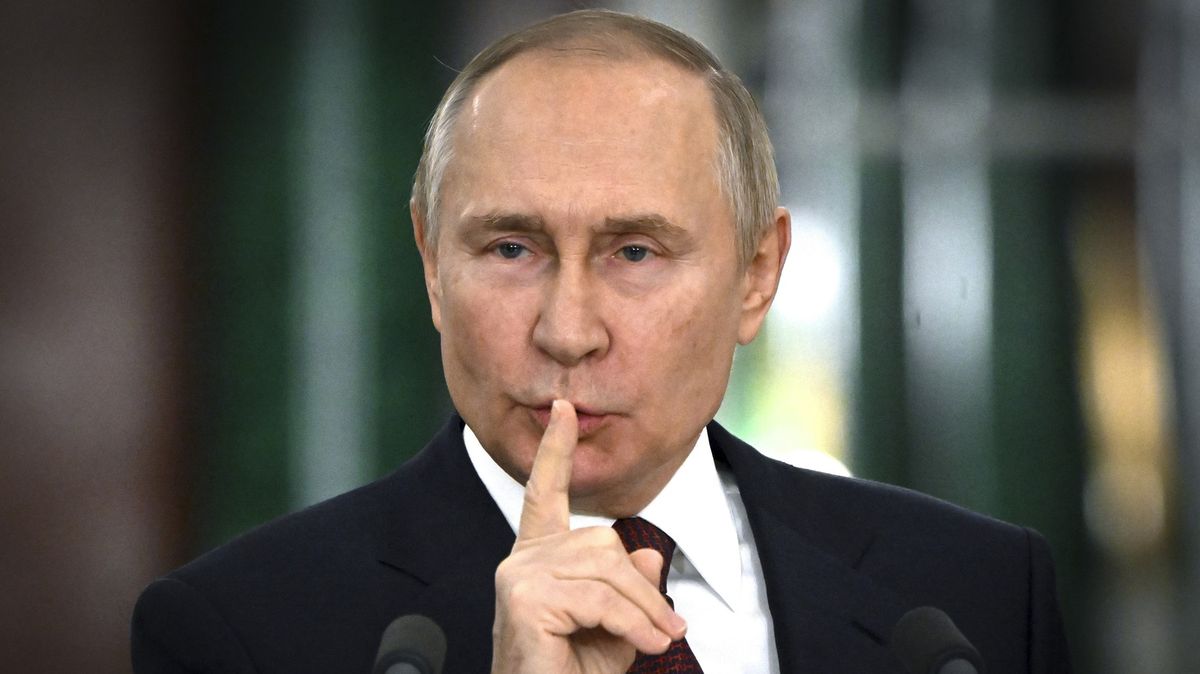 Putin přiznal, že ukrajinští vojáci zůstávají v Kurské oblasti