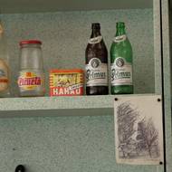 Interiér evokuje dobu 70. a 80. let.