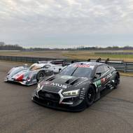 Audi R18 e-tron quattro a RS5 DTM 