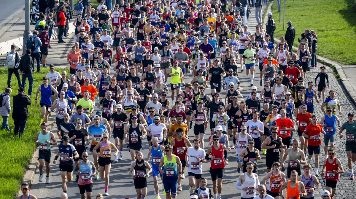 Na pražském půlmaratonu ošetřili zdravotníci desítky lidí