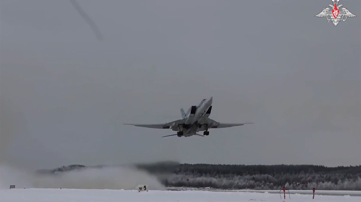 Na Sibiři se zřítil ruský strategický bombardér