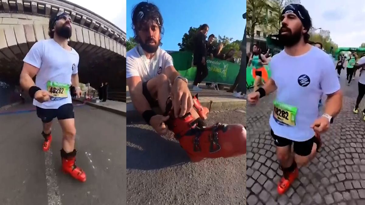 Uběhl maraton v přezkáčích. Na prstech na nohou mu zůstaly jen dva nehty