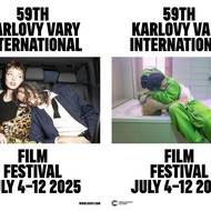 Vizuál 59. ročníku Mezinárodního filmového festivalu Karlovy Vary. Letošní ročník Jiří Bartoška ještě s kolegy chystal.