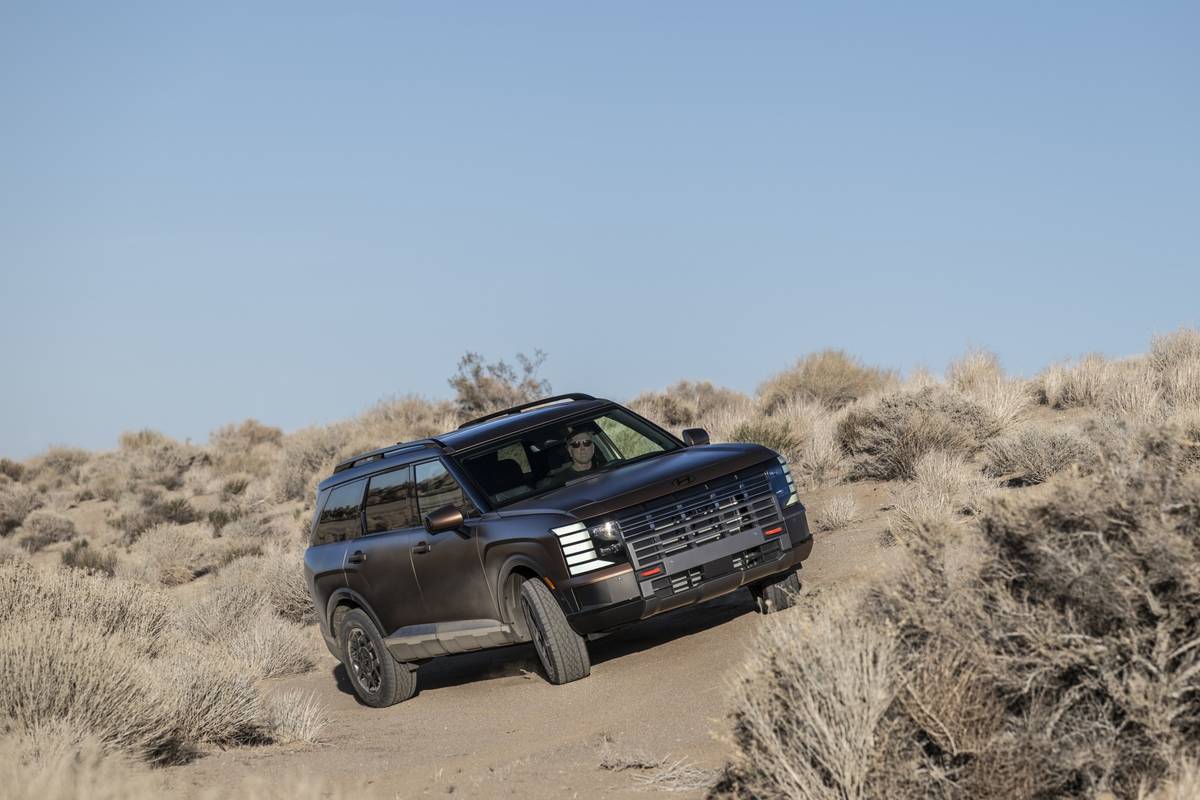 Hyundai Palisade XRT Pro je zaměřené na jízdu v terénu.