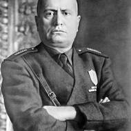 Portrét Benita Mussoliniho  z roku 1937