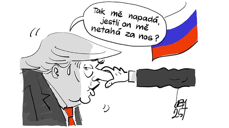 KEMEL: Kdo tahá Trumpa za nos