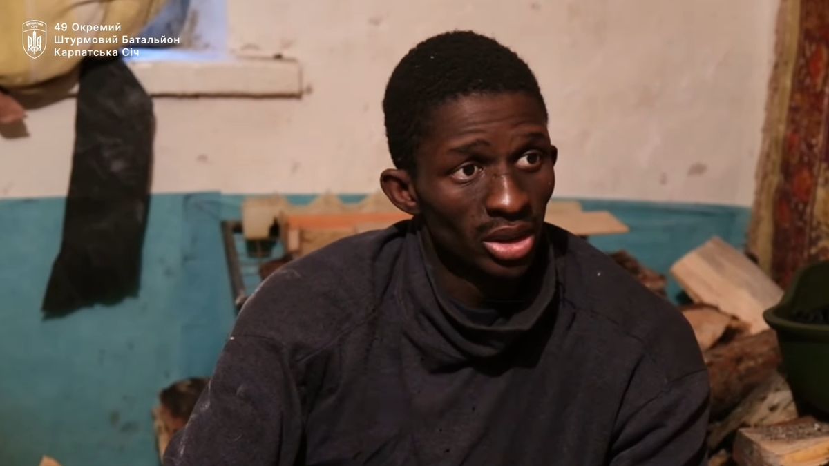 „Exotický útočník.“ Ukrajinci zajali žoldáka ze Senegalu