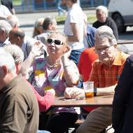 Prvomájový mítink příznivců hnutí Stačilo!