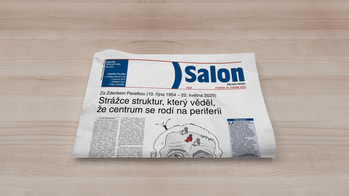 Vychází nový Salon: Vzpomínání na zakladatele Salonu Zdenka Pavelku
