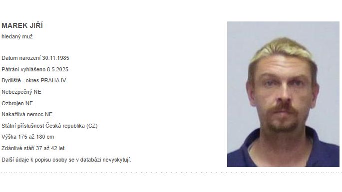 Další vězeň uprchl z pracoviště, tentokrát v Praze