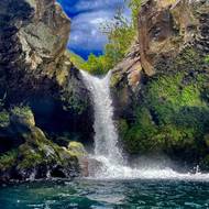 Přírodní scenérie se jen tak neokoukají.