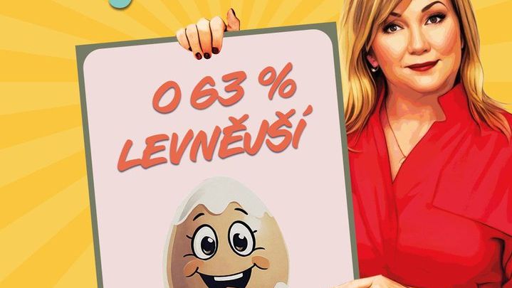 Další zkratka z billboardu ANO. Drahá vejce byla i za Babiše