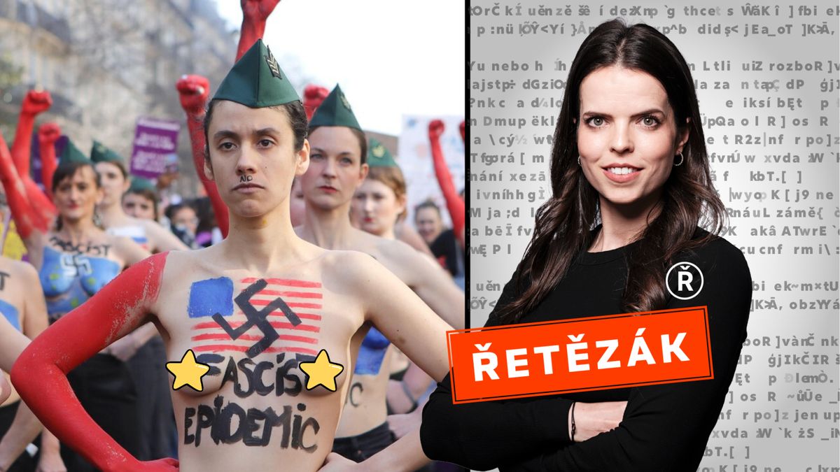 Polonahé hajlovaly na protest proti fašismu, propaganda z nich udělala ukrajinské nacistky