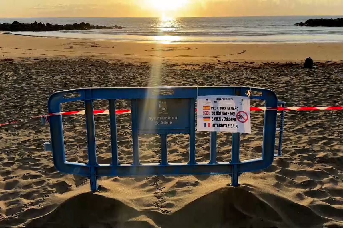 Na Tenerife zavřeli pláže kvůli fekálním bakteriím