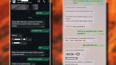 V žádném případě neklikejte! Takto vypadají nebezpečné podvodné zprávy na WhatsAppu