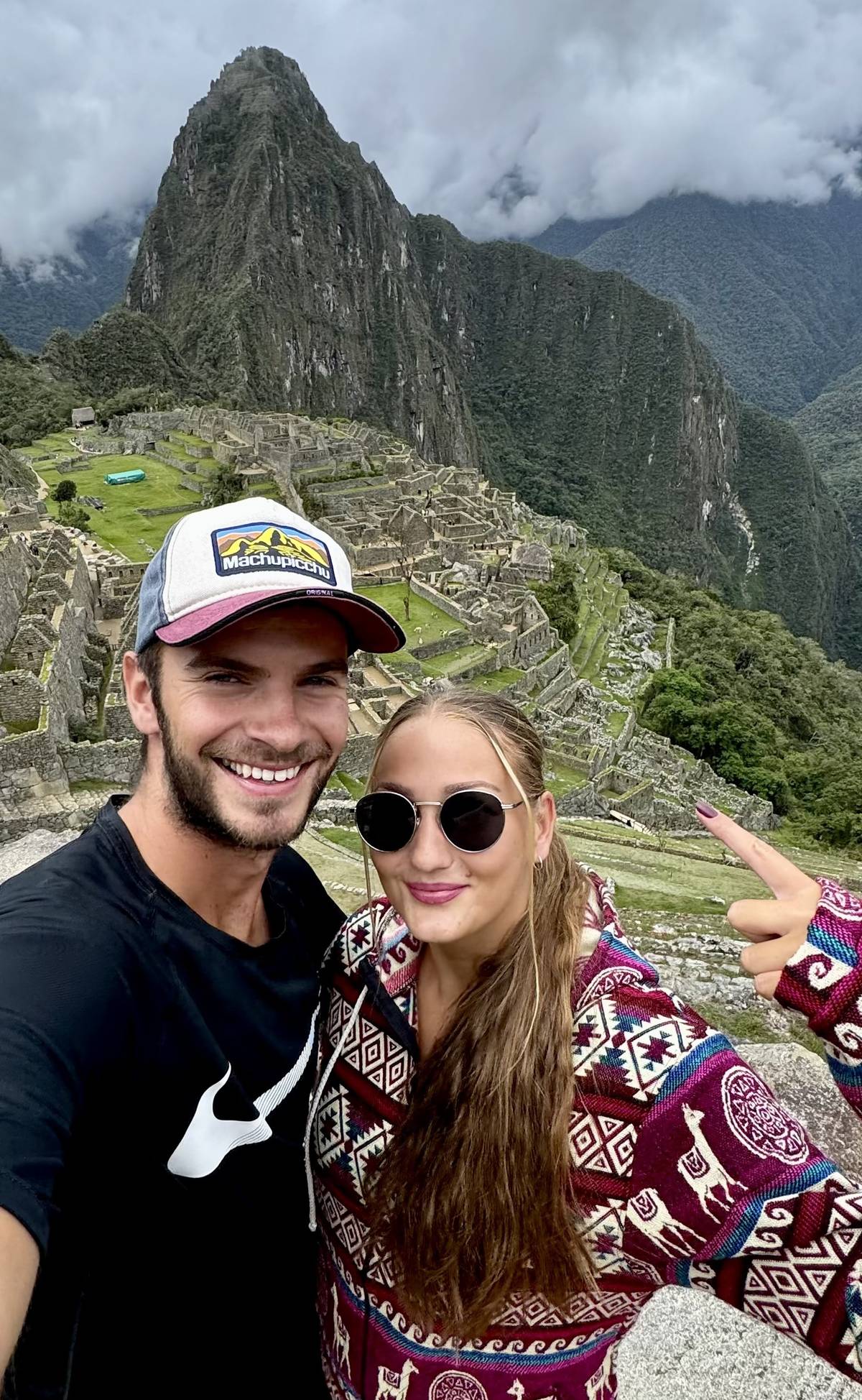 Peruánské Macchu Picchu měl pár na svém bucket listu, tedy seznamu přání.