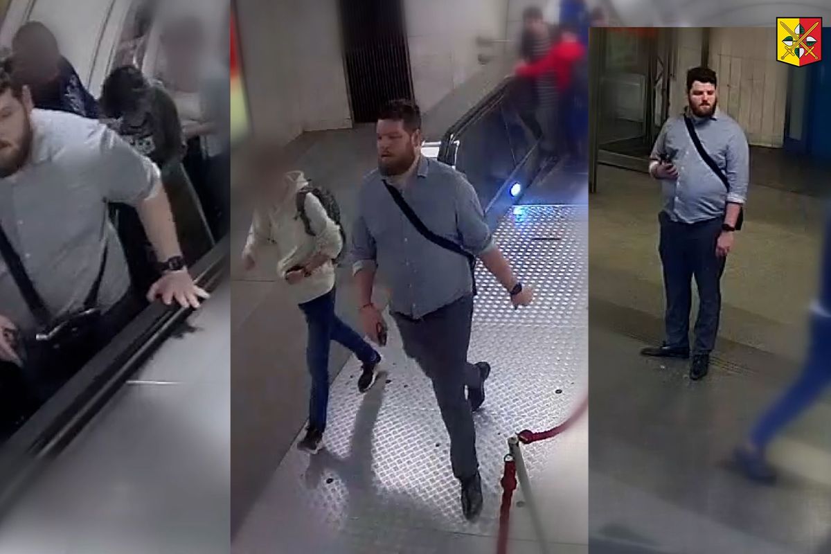 Policie hledá muže, který měl v Praze na eskalátorech dávat dívce mobil pod sukni