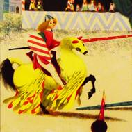 Rytířský výjev z pohádky O Všudybylovi