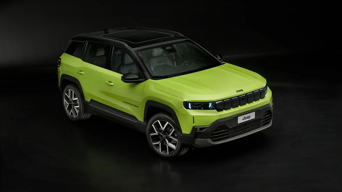 Nový Jeep Compass nabízí drsnější styl a silnou elektrifikaci
