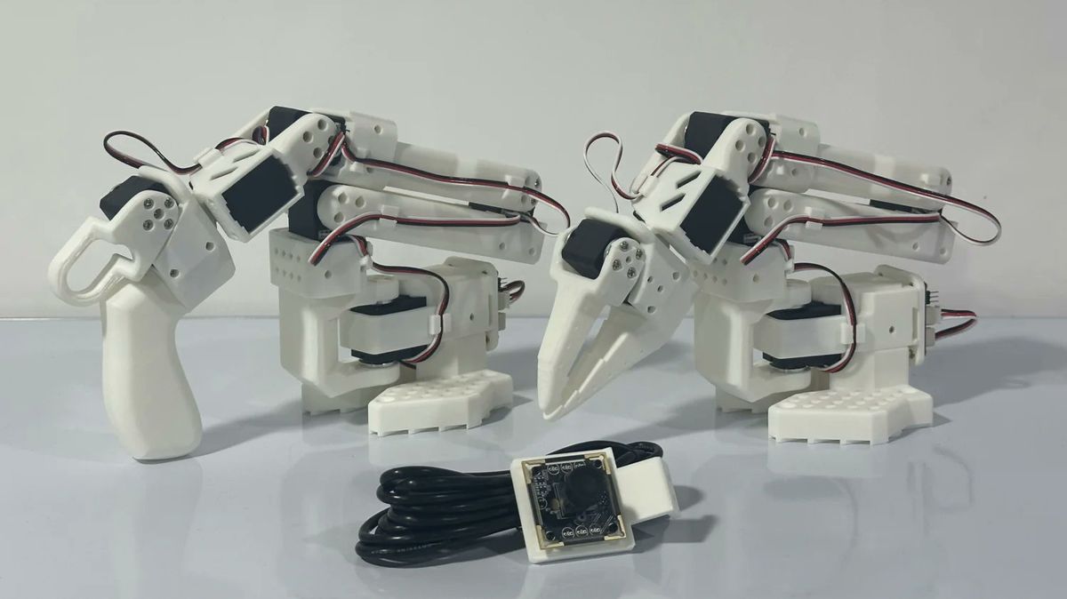 Robotickou ruku si koupíme za dva tisíce. Díky 3D tiskárnám