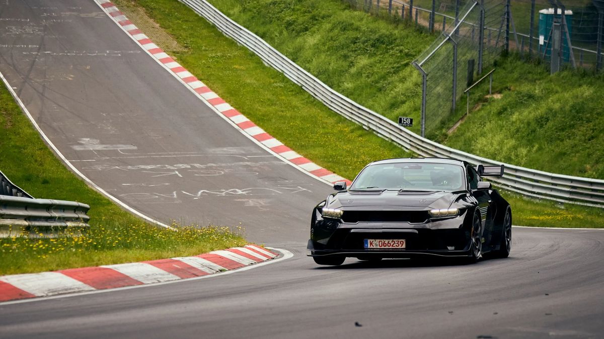Ford Mustang GTD se vrátil na Nürburgring a vylepšil vlastní rekord