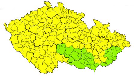 Česko zasáhnou silné bouřky