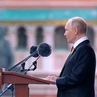 Projev Vladimira Putina na Rudém náměstí