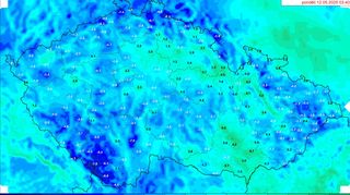 Mrazivé ráno přineslo teploty až minus 8 °C