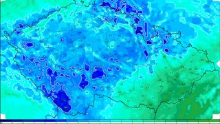 Ráno bylo mrazivé, na Šumavě klesly teploty i k -9 °C