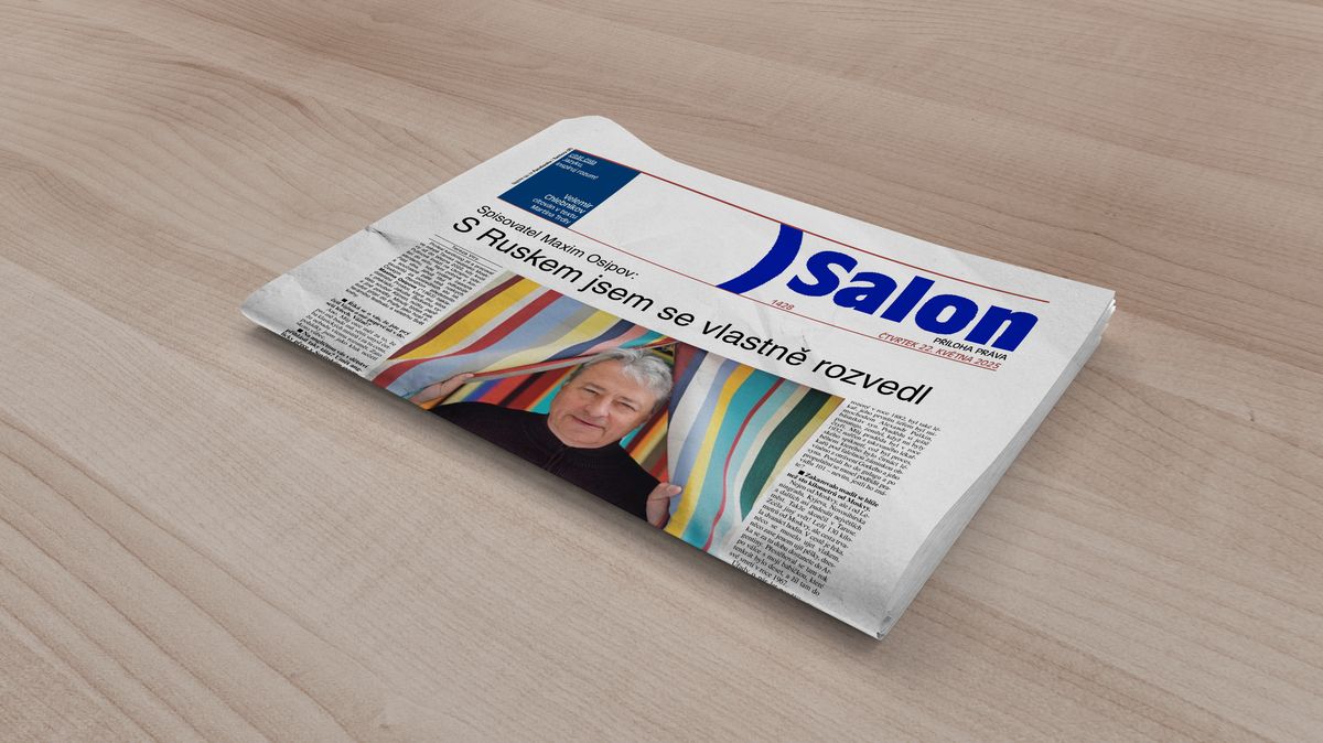 Vychází nový Salon: Maxim Osipov o svém „rozvodu“ s Ruskem a David Klimeš o tom, jak české školství ničí dětem životy