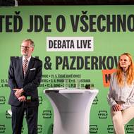 Debata Teď jde o všechno pořádaná koalicí Spolu