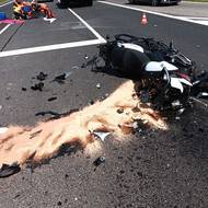 Vážná nehoda motocyklisty u Bánova na Slovácku
