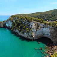 Krajina poloostrova Gargano velmi lahodí oku.