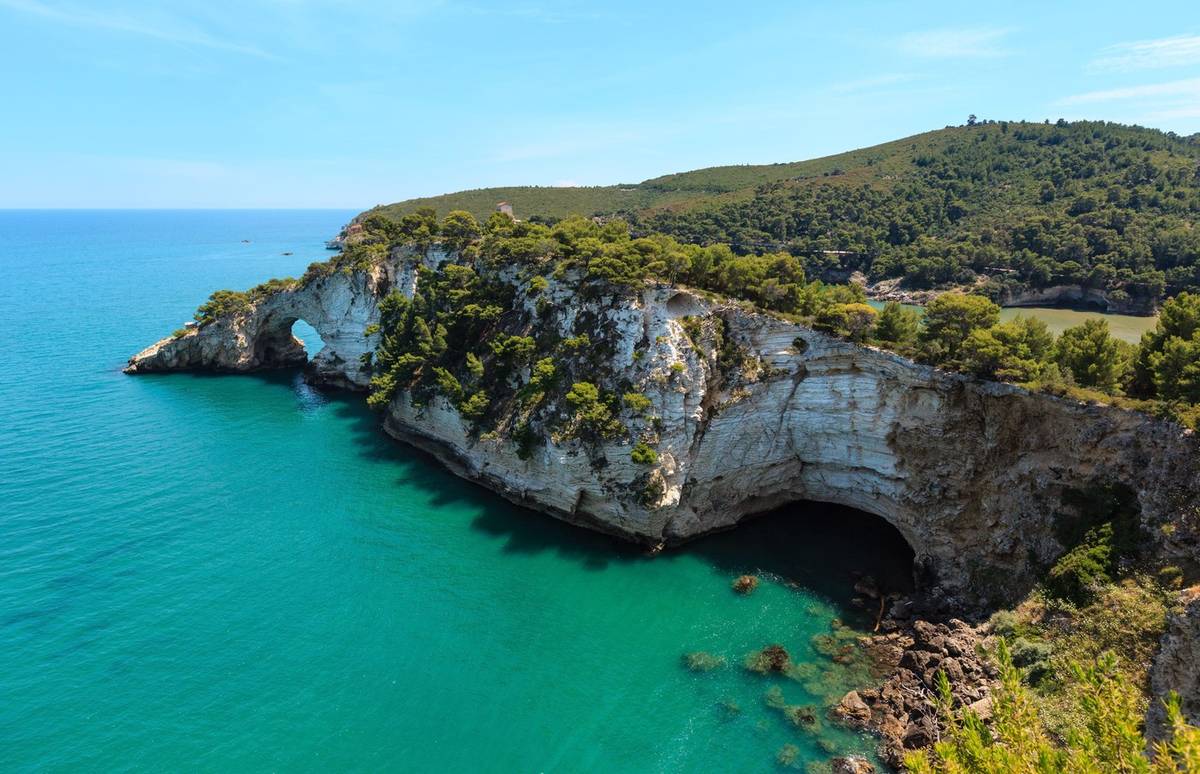 Krajina poloostrova Gargano velmi lahodí oku.