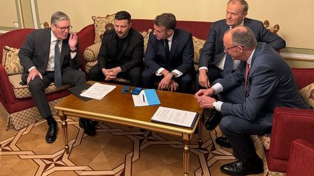 Od pondělí může začít úplné příměří, hlásí Trumpovi Zelenskyj a evropští lídři