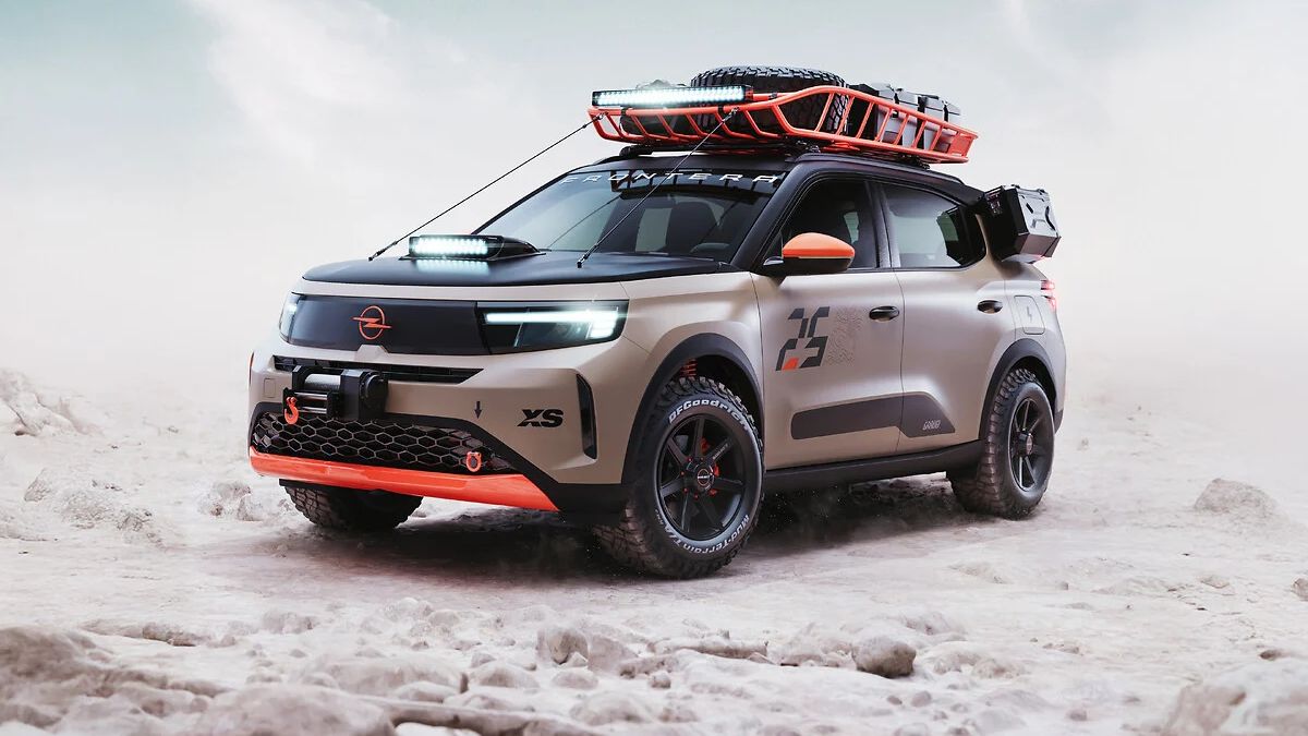 Nový Opel Frontera Gravel to myslí s terénem vážně, aspoň na oko