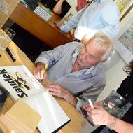 Jan Saudek na autogramiádě