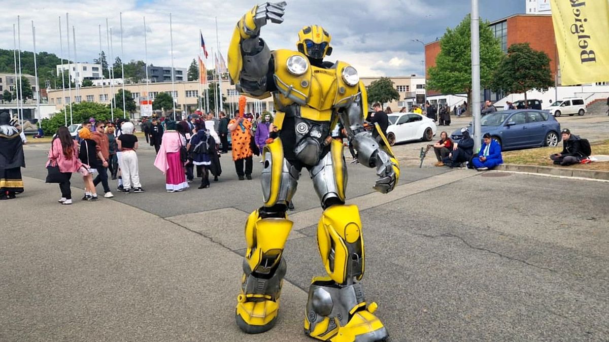 FOTO: Mandalorian i Bumblebee. Brněnské výstaviště zaplavily tisíce superhrdinů