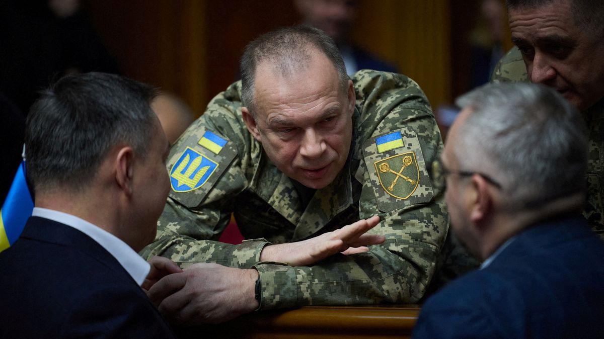 Ukrajinská armáda stabilizovala pokrovskou frontu, oznámil Syrskyj